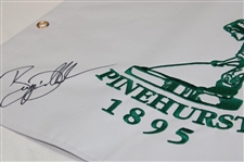 Bryson Dechambeau Signed '1895' Pinehurst Embroidered Flag PSA #AP26996