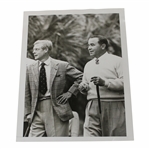 1941 The Duke & Sarazen Watch Bobby Jones Hit at Red Cross Event Wire Photo