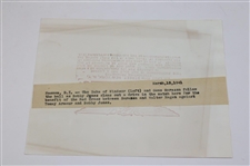 1941 The Duke & Sarazen Watch Bobby Jones Hit at Red Cross Event Wire Photo