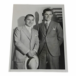 Sarazen & Farrell May 1931 Wire Photo