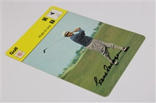 Gene Sarazen Signed 1979 Sportscaster Card JSA ALOA