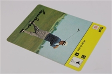 Gene Sarazen Signed 1979 Sportscaster Card JSA ALOA