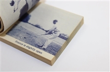 Ben Hogan's 'Smashing Drive' Magic Eye Movie Flip Book Presented by Bromo-Seltzer
