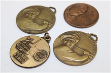 Four (4) National Day Golf Medals Including Hogan, Middlecoff, Fleck
