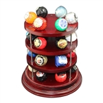 Twenty Three (23) Individually Wrapped Vintage Uk. Golf Balls In Display Case