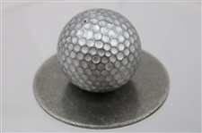 Twenty Three (23) Individually Wrapped Vintage Uk. Golf Balls In Display Case