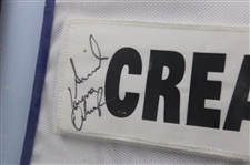 Paula Creamer's 'Annika Celebration' Used Bib Signed by Annika, Ochoa, Paula & Gulbis JSA ALOA