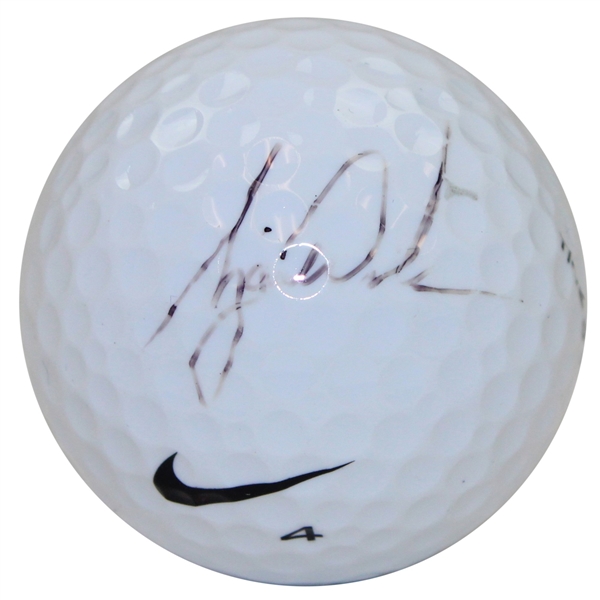 Tiger Woods Signed Nike TI Velocity Golf Ball PSA #AR00673