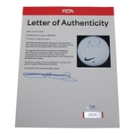 Tiger Woods Signed Nike TI Velocity Golf Ball PSA #AR00673