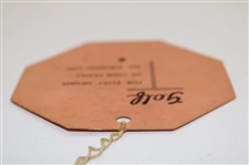 Herman Keiser Signed 1946 Masters Sunday Final Rd Ticket #1249 - Only One Known JSA ALOA