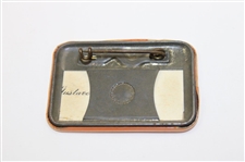 1960 Masters Tournament Employee Badge - Golf Shop - Freddie Mertins