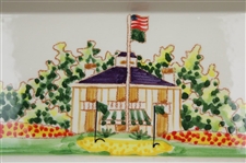 Augusta National Clubhouse Hand Painted Ceramic Masters Dish - Made in Italy 2023