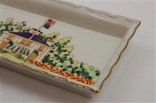 Augusta National Clubhouse Hand Painted Ceramic Masters Dish - Made in Italy 2023