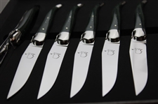 Augusta National Ltd Ed Forge de Laguiole Table Knife Set in Original Box