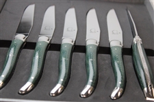 Augusta National Ltd Ed Forge de Laguiole Table Knife Set in Original Box