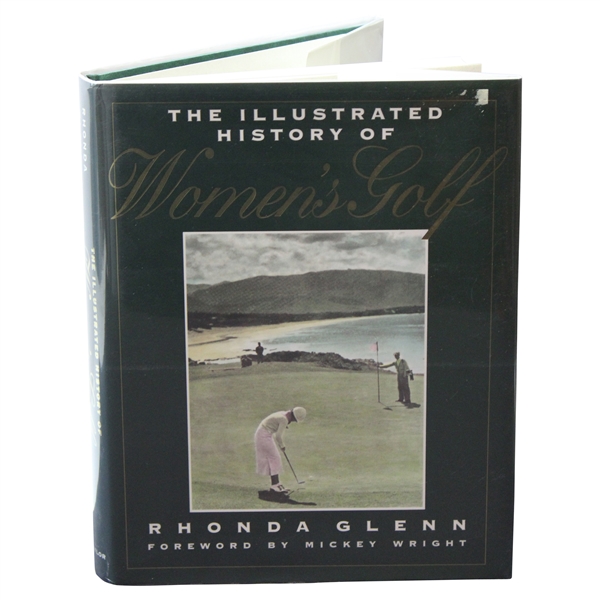 1991 The Illustrated History of Womens Golf Book Signed by Author Rhonda Glenn