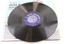 Two (2) Arnold Palmer & Billy Casper Vinyl Records with Discs