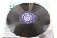 Two (2) Arnold Palmer & Billy Casper Vinyl Records with Discs