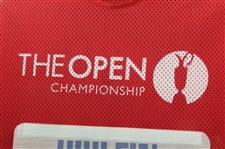 Peter Uihlein 2011 The Open Championship at Royal St George Red Sunday Bib - Framed