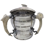1904 Ekwanok Country Club Independence Cup Winners Trophy with Staghorn Handles