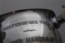 1904 Ekwanok Country Club Independence Cup Winners Trophy with Staghorn Handles