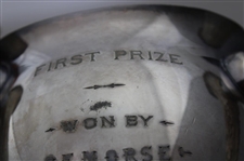 1904 Ekwanok Country Club Independence Cup Winners Trophy with Staghorn Handles