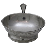 1916 Pinehurst Sterling Silver St. Valentine's Tournament for Women Treasurers Trophy