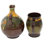 Royal Doulton Kingsware Jug with Matching Mug