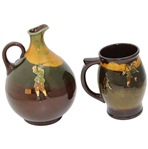 Royal Doulton Kingsware Jug with Matching Mug