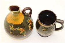 Royal Doulton Kingsware Jug with Matching Mug