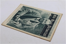 1928 Mid Week Pictorial Magazine w/Open Champion Walter Hagen Holding Claret Jug Cover