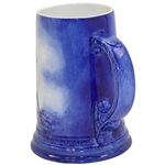 Ceramic Art Co. Hand Painted Blue Beer  Stein