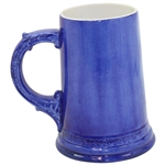 Ceramic Art Co. Hand Painted Blue Beer  Stein