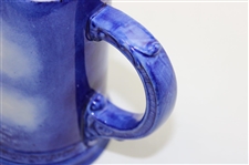Ceramic Art Co. Hand Painted Blue Beer  Stein