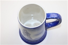 Ceramic Art Co. Hand Painted Blue Beer  Stein