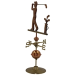 Vintage Golf Themed Weathervane