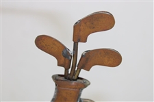 Vintage Golf Themed Weathervane