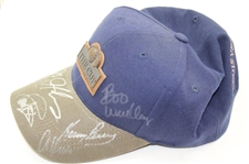 Multi Signed 2008 Ryder Cup at Valhalla Hat, Multi Signed Slammer & Squire Scorecard & Multi Signed LPGA Visor JSA ALOA