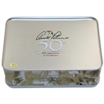 Arnold Palmer Signed 50th Appearance at The Masters Box Set w/Golf Balls & Medal JSA ALOA