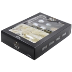 Arnold Palmer Signed 50th Appearance at The Masters Box Set w/Golf Balls & Medal JSA ALOA