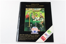 1938 Time Magazine, 1988 US Open Magazine Stamped FDC & Multi Signed 1992 GTE Suncoast Program JSA ALOA