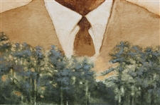 Original Donald Ross Pinehurst Oil Painting Signed by Artist Robert Fletcher - Framed