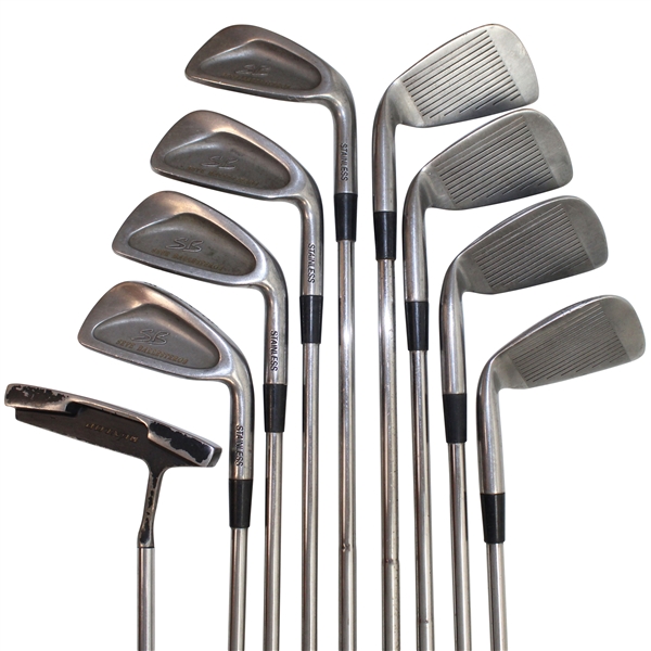 Set of Seve Ballesteros Irons w/Putter