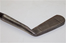 Cann & Taylor Wood Shaft Putter Circa 1910 Left Handed Shaft Stamp