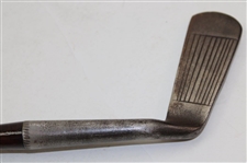 Cann & Taylor Wood Shaft Putter Circa 1910 Left Handed Shaft Stamp