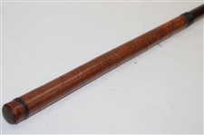 Cann & Taylor Wood Shaft Putter Circa 1910 Left Handed Shaft Stamp