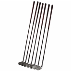 C. 1940'S George Nicoll Set Of Irons Pinsplitters Models 2-3-4-5-6-7-8