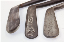 Three (3) Woodshaft Clubs 
