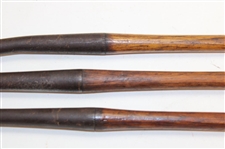 Three (3) Woodshaft Clubs 