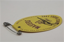 Jack Nicklaus Signed 1965 Masters Tournament SERIES Badge #1996 JSA ALOA